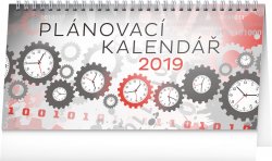 Stolní kalendář Plánovací 2019, 25 x 12,