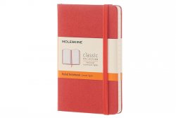 Moleskine: Zápisník tvrdý linkovaný oranžový S