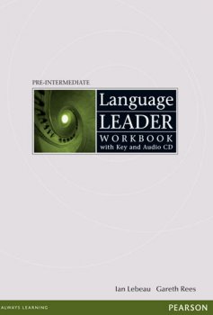 Language Leader Pre-Intermediate Workbook with key and audio cd pack