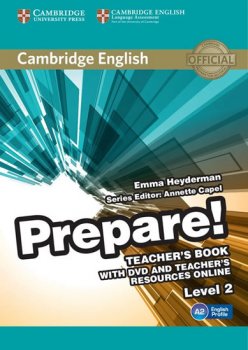 Prepare! 2: Teacher´s Book w. DVD & Teacher´s Resources Online