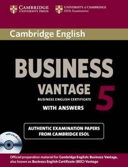 Cambridge BEC 5 Vantage: Self-study Pack