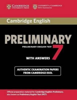 Cambridge English Preliminary PET 7: Student´s Book with answers