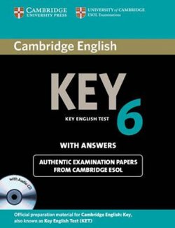 Cambridge English Key 6: Self-study pk (SB w Ans & A-CD)