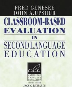 Classroom-based Evaluation in Second Language Education: PB