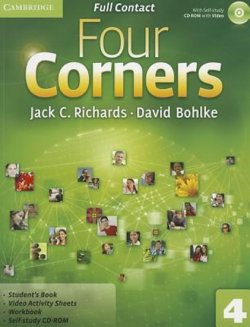 Four Corners 4: Full Contact with S-Study CD-ROM