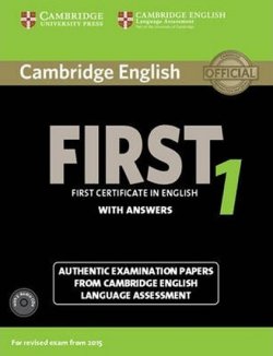 Camb Eng First 1 for exam from 2015: Self-study pk (SB w Ans & Audio CD)