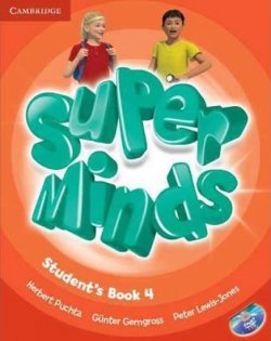 SUPER MINDS 4 STUDENTS BOOK+DVD