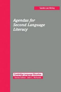 Agendas for Second Language Literacy