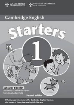 Cambridge English Starters 1 Answer Booklet