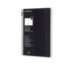 Moleskine: Zápisník workbook měkký čistý černý A4