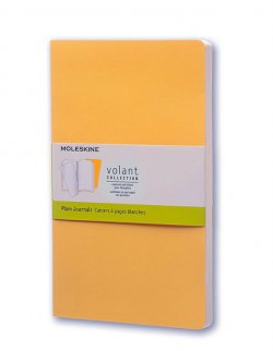 Moleskine: Volant zápisníky čisté světle žluté L