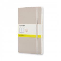 Moleskine: Zápisník měkký čistý béžový S