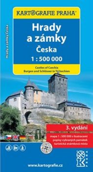 Hrady a zámky České republiky, 1:500 000
