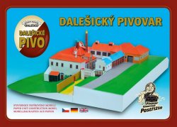 Dalešický Pivovar - Stavebnice papírového modelu