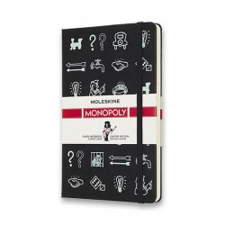 Moleskine: Monopoly zápisník linkovaný Icons L 