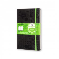 Moleskine: Evernote zápisník linkovaný černý L