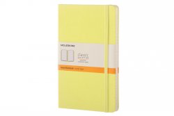 Moleskine: Zápisník tvrdý linkovaný žlutý L