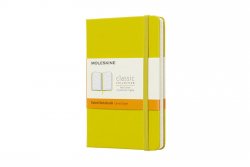 Moleskine: Zápisník tvrdý linkovaný žlutý S 