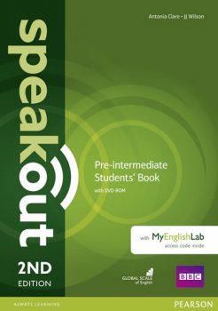 Speakout Pre-Intermediate Students´ Book with DVD-ROM and MyEnglishLab Access Code Pack