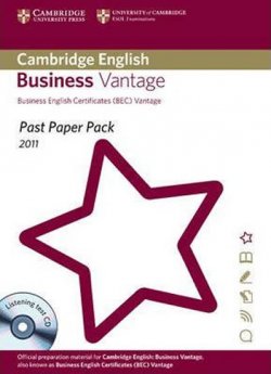 Past Paper Pack for Camb English: Business Vantage