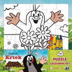 Krtek - Omal. puzzle s voskovkami