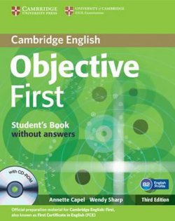 OBJECTIVE FIRST STUDENTS BOOK WITHOUT ANSWERS+CD