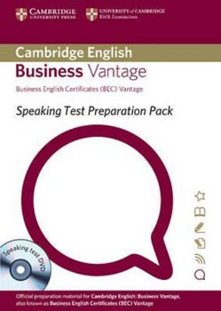 Speaking Test Preparation Pack: BEC Vantage with DVD