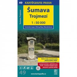 ŠUMAVA,TROJMEZÍ  49 TURISTICKÁ  1:50 000