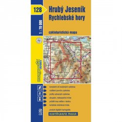 HRUBÝ JESENÍK RYCHLEBSKÉ HORY  1:70 000