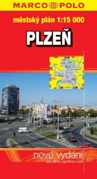 Plzeň - městský plán 1:15000