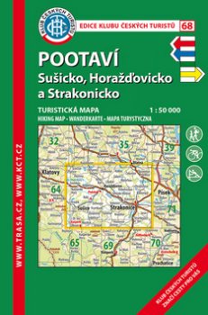 KČT 68 Pootaví, Sušicko, Horažďovicko a Strakonicko