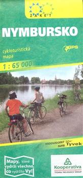 Nymbursko - cykloturistická mapa 1:65 000