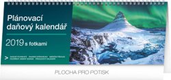 Stolní kalendář Plánovací daňový s fotka