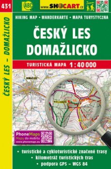 Český les, Domažlicko 1:40 000