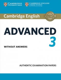 Cambridge English Advanced 3: Student´s Book without Answers