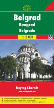 Bělehrad Belgrad 1:15 000