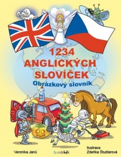 1234 anglických slovíček - Obrázkový slovník pro děti