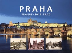 Kalendář nástěnný 2019 - Praha – Prague, 33,5 x 29 cm