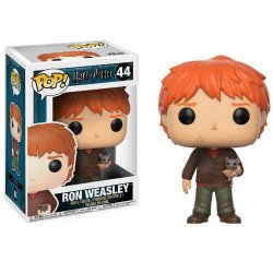 Funko Pop figurka 44 - Harry Potter - RON WEASLEY WITH SCABBERS