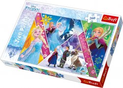 Ledové království - Kouzelné vzpomínky: Puzzle 260 dílků