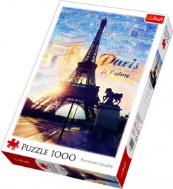 Paříž za úsvitu: Puzzle 1000 dílků
