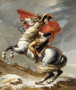 David Jacques Louis: Napoleon přechází Alpy - Puzzle/1500 dílků