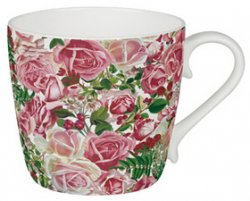 Mug On a sea of roses