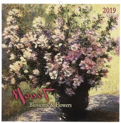 Nástěnný kalendář Claude Monet 2019 - Blossoms & Flowers