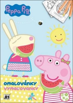 Omalovánky A4 Prasátko Peppa