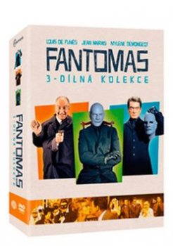 Fantomas 3-dílná kolekce