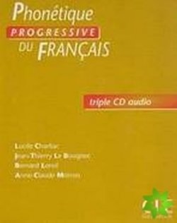 Phonétique progressive du francais Débutant Coffret CD audio