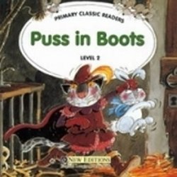 Primary Classic Readers Lvl 2: Puss in Boots Book + Audio CD Pack