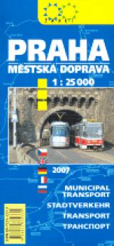 Praha - Městská doprava 1:25000 2007