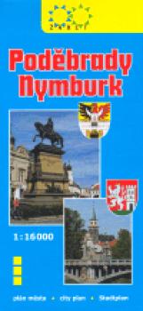 Poděbrady, Nymburk-plán měst 1:16 000